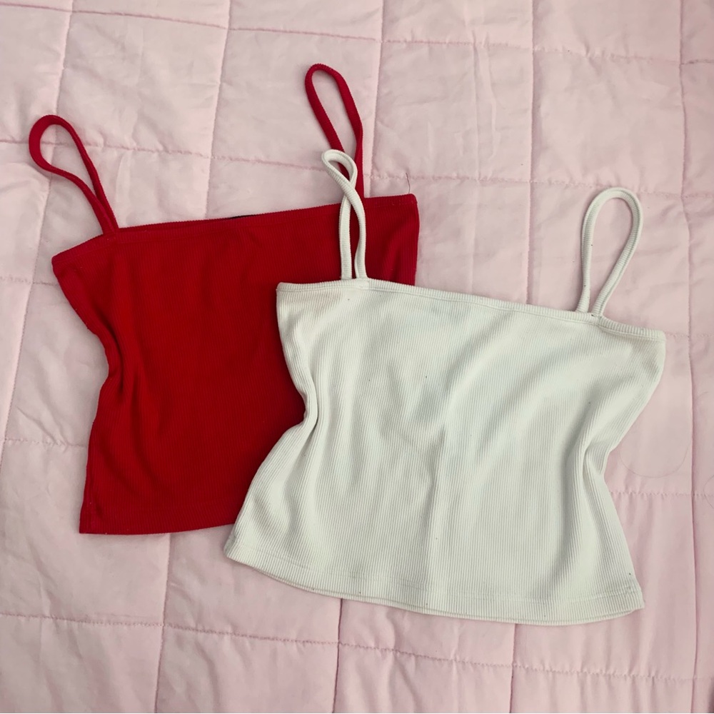 2 Brandy Melville Faye tanks